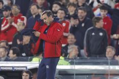 El Chino analizó la derrota del Bolso en el Monumental. Foto: EFE El Chino analizó la derrota del Bolso en el Monumental. Foto: EFE