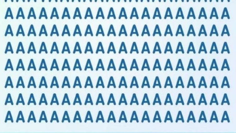 Acertijo visual, reto visual, letra Pinterest Foto: Archivo MDZ