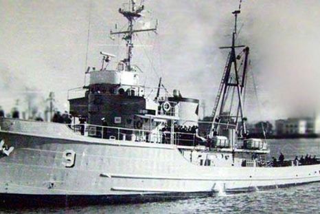 El 1 de mayo de 1982, en pleno conflicto bélico, la embarcación fue atacada por helicópteros británicos Foto: Armada Argentina El 1 de mayo de 1982, en pleno conflicto bélico, la embarcación fue atacada por helicópteros británicos Foto: Armada Argentina