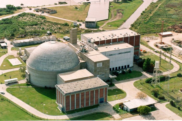 Central nuclear Atucha I que se encuentra en la provincia de Buenos Aires Foto: Autoridad Regulatoria Nuclear