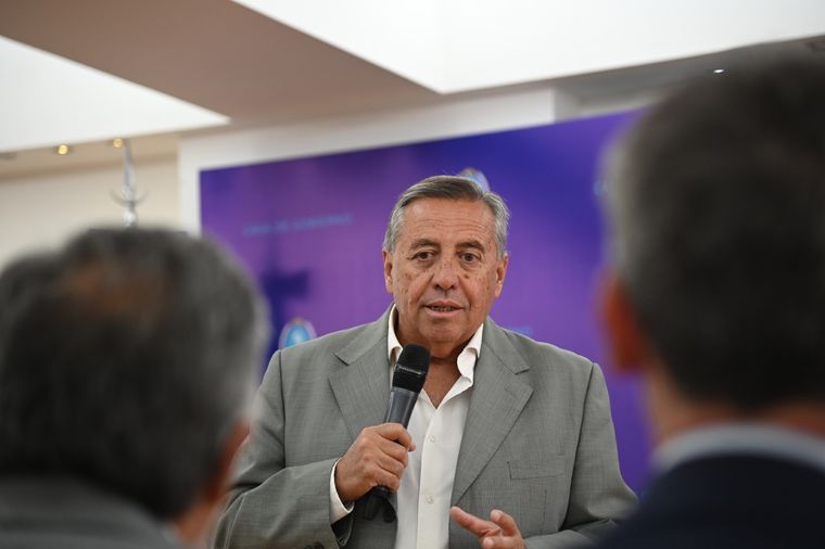 Sergio Marinelli, titular del Departamento General de Irrigación Foto: Gobierno de Mendoza