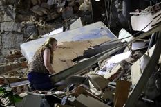 El doble terremoto en Venezuela llevó completa desolación. Foto Efe