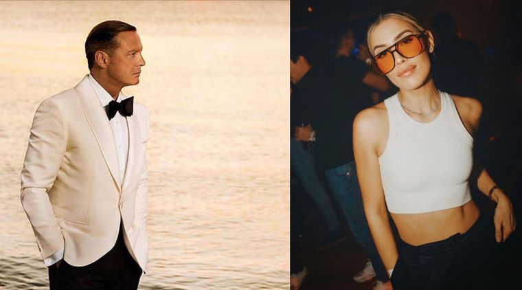 Luis Miguel y su hija Michelle Salas