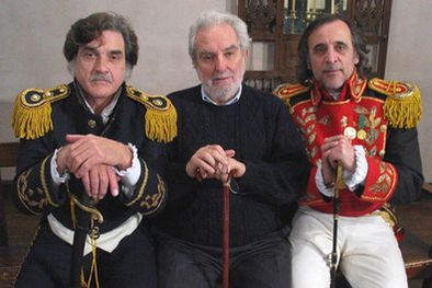 MDZol | Protagonistas de Guayaquil:  Cruz, ODonnell y Stella.