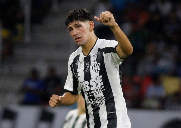 Central Córdoba logró una hazaña en el Maracaná y Lautaro Rivero fue una de las grandes figuras. Foto: Prensa Central Córdoba de Santiago del Estero