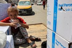 Casi todos los palestinos en Gaza dependen de la ayuda humanitaria de la agencia. Foto: Getty Images