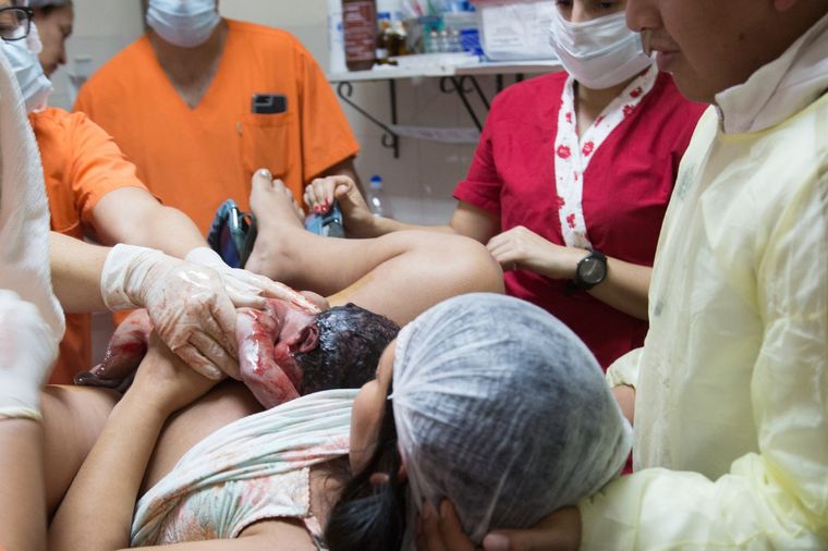 Me acuerdo el primer parto que asistí como neonatólogo. Foto: Gentileza Hernan Churba