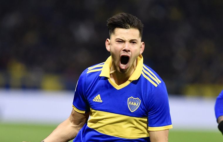 Oscar Romero El paraguayo convirtió los dos goles en la victoria de Boca.
