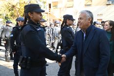 Alfredo Cornejo en el acto de este jueves. Foto: Prensa Gobierno de Mendoza