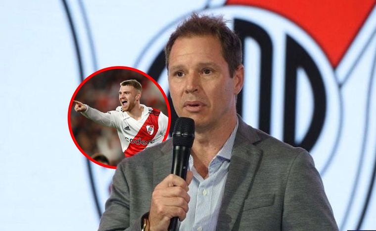 Jorge Brito habló sobre el delantero que interesa en Italia.