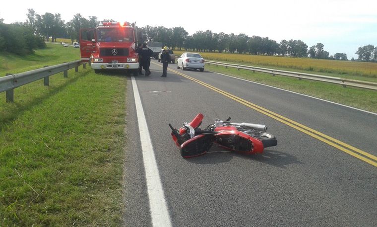 Los jóvenes tomaron una ruta en construcción y chocaron contra un bloque de hormigón/Imagen ilustrativa