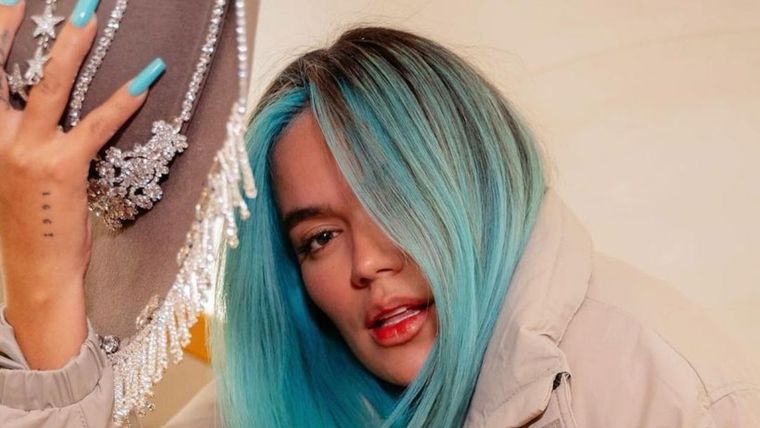 Karol G, Anuel AA, Redes sociales Fuente: Instagram Karol G