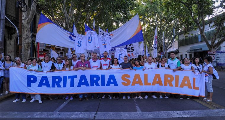 El SUTE denunció al Gobierno en la Subsecretaría de Trabajo. Foto: Gentileza