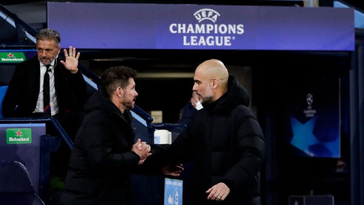 El Cholo Simeone trazó un particular paralelismo entre él y Guardiola por su ida del Manchester City: qué dijo