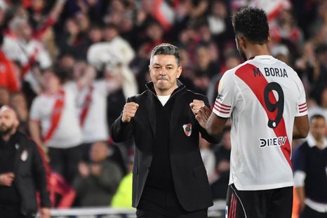 Tal como lo anticipó en la conferencia, Marcelo Gallardo festejó la clasificación de River junto a su familia. Tal como lo anticipó en la conferencia, Marcelo Gallardo festejó la clasificación de River junto a su familia.