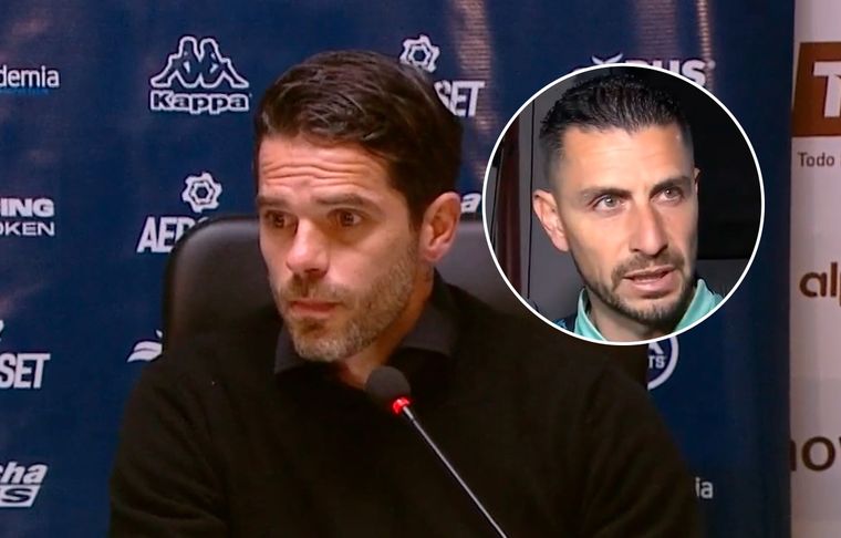 Fernando Gago El técnico de Racing habló sobre los gestos de Arias.