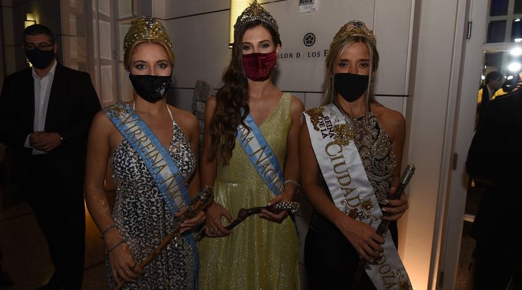 Las reinas llegaron a Park Hyatt Mendoza. Foto: ALF PONCE MERCADO / MDZ