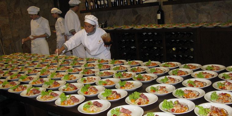 Uno de los platos que se degustó en Lurton.