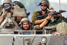 Soldados de Israel, atacando en Gaza. Foto: Efe.