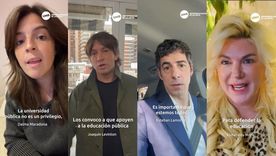 Las figuras del espectáculo que apoyaron la inicitariva. Las figuras del espectáculo que apoyaron la inicitariva.