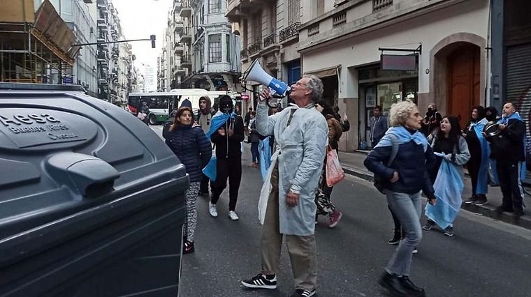 Claudio Herz amenazó a la vicepresidenta Cristina Fernández de Kirchner.