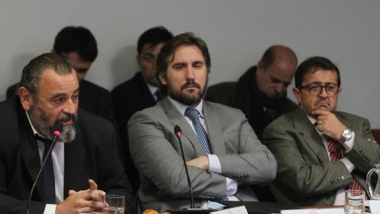 Juan Pedro Zoni (en el centro).