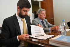 A la derecha de la imagen, José Manuel Ubeira Foto: Télam A la derecha de la imagen, José Manuel Ubeira Foto: Télam