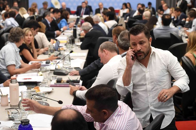 Continúa el debate en comisiones de Diputados Foto: Télam