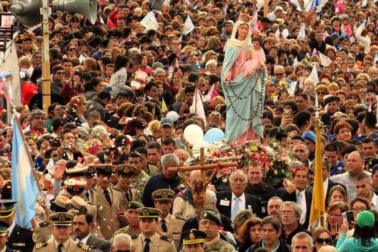 Hace 36 años que voy a la Virgen de San Nicolás, afirma Felipe Yofre.Foto Inmaculate