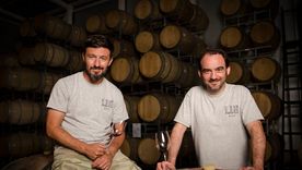 Mauricio Vegetti y Lucas Dalla Torre, los que están detrás de Lui Wines. Foto: Gentileza