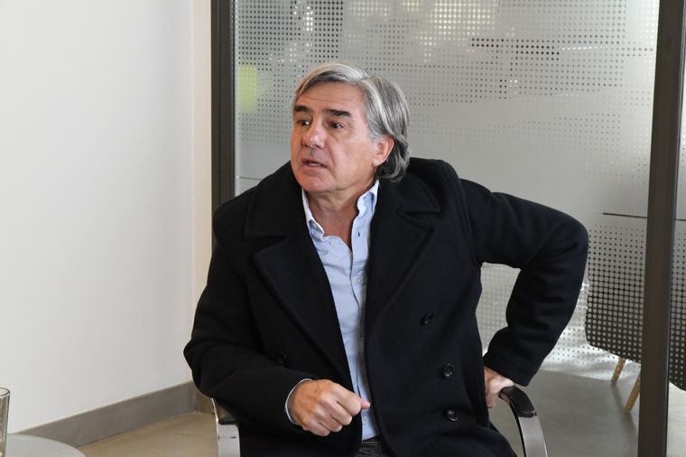 Eduardo López es parte de una de las familias emblemáticas del mundo del vino en la Argentina. Foto: Rodrigo DAngelo / MDZ