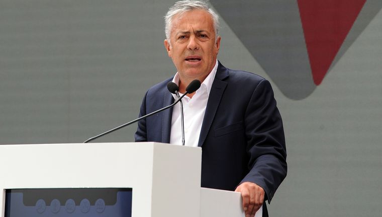 El Gobernador Alfredo Cornejo Foto: ALF PONCE MERCADO / MDZ