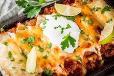 Enchiladas de ternera Una receta simple y deliciosa en minutos Foto: Shutterstock