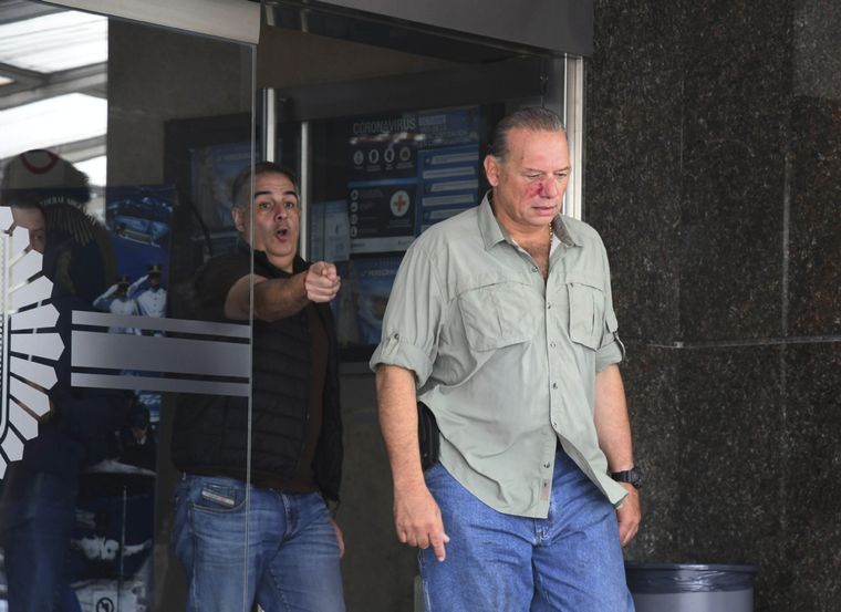 Tras el crimen del colectivero y la agresión recibida, Sergio Berni dijo que no va a renunciar. Foto: Télam