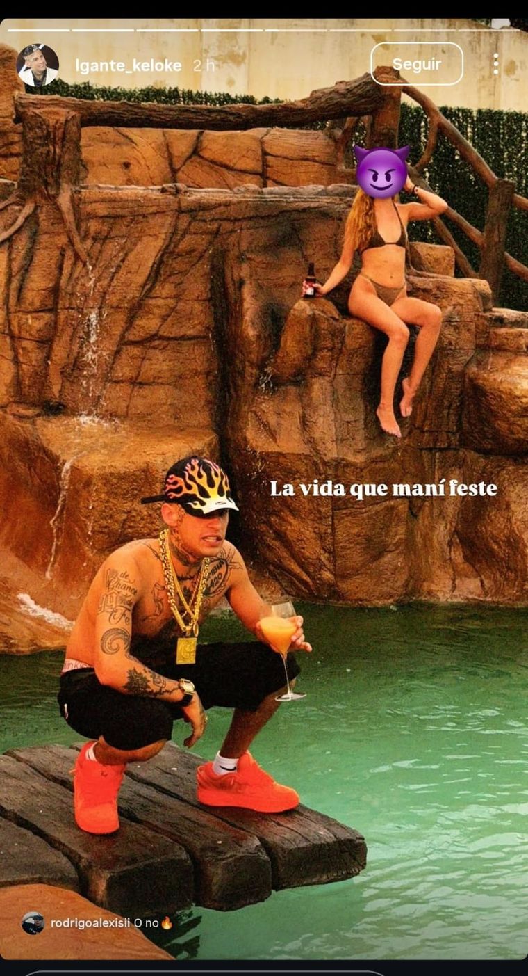L-Gante en redes. Créditos: Instagram / lgante_keloke L-Gante en redes. Créditos: Instagram / lgante_keloke