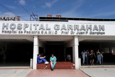 Siguen los reclamos en el Hospital Garrahan. Foto: NA