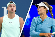 El insólito cruce entre una tenista y un tenista por redes sociales.