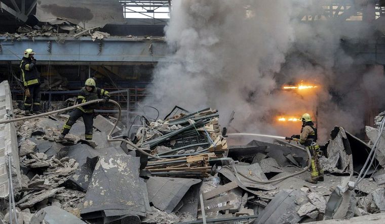 Los ataques en la frontera ruso-ucraniana son habituales en esta guerra. Foto: Efe.
