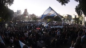 El banderazo a Cristina Fernández de Kirchner. FOTO: Juan Mateo Aberastain | MDZ El banderazo a Cristina Fernández de Kirchner. FOTO: Juan Mateo Aberastain | MDZ