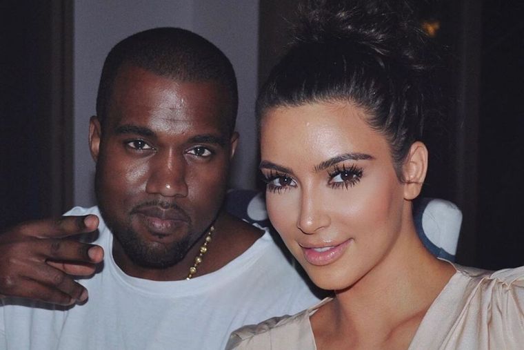 Kim Kardashian y Kanye West