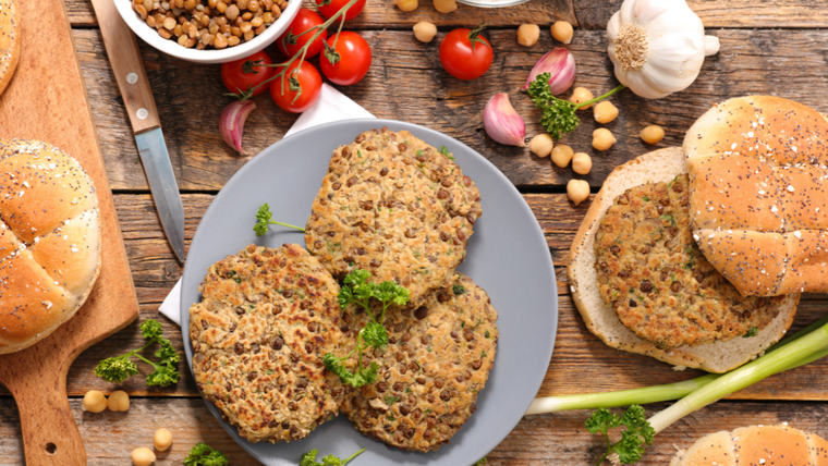 Con esta receta prepará esta fabulosa receta de hamburguesas de lentejas Con esta receta prepará esta fabulosa receta de hamburguesas de lentejas
