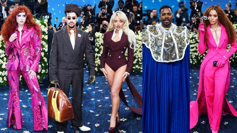 Los mejores looks de la Met Gala 2025. Foto: EFE.
