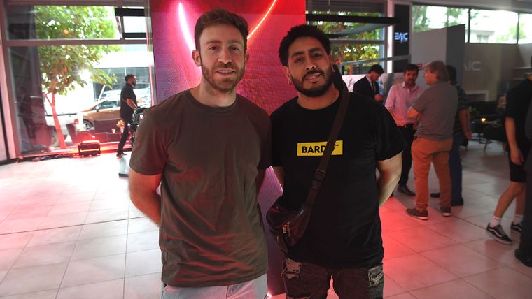 Arnando Yaciofano y Franco Buccella. Arnando Yaciofano y Franco Buccella.