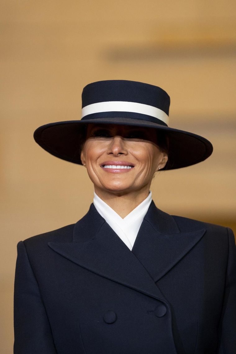 Melania Trump negoció directamente con Vladimir Putin. Foto Efe