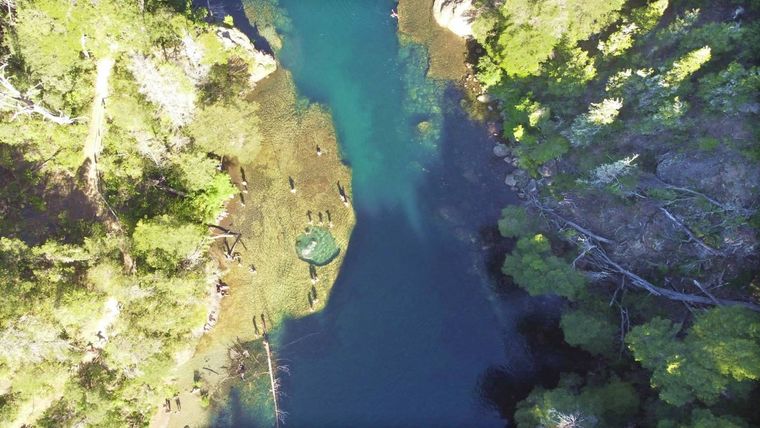 Los Pozones del Manso, una joya natural oculta en la Patagonia Foto: interpatagonia