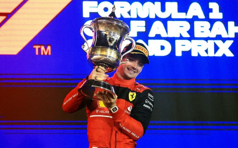Leclerc y Ferrari se llevaron el Gran Premio de Bahréin de Fórmula 1.