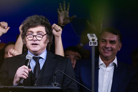 Javier Milei generó repercusiones de todo tipo luego de la visita a Flavio Bolsonaro.&nbsp;