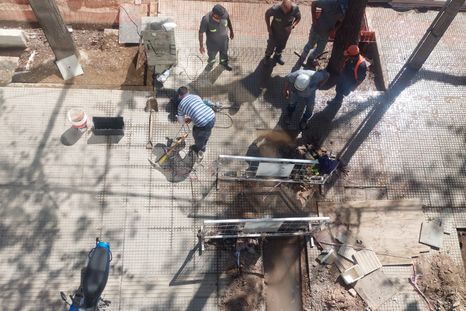 Aguas Mendocinas implementa obras para reparar veredas intervenidas. Aguas Mendocinas implementa obras para reparar veredas intervenidas.