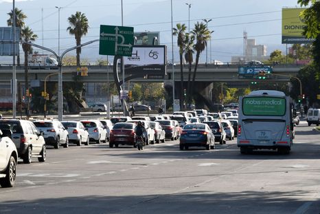 Habrá restricción del tránsito en el nudo vial. Habrá restricción del tránsito en el nudo vial.