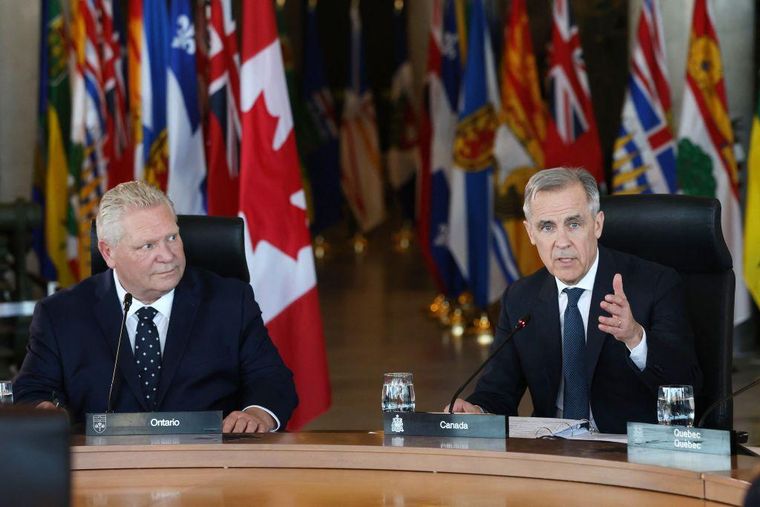 Carney ha logrado el apoyo de la mayoría de los primeros ministros de las provincias canadienses.
